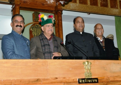  Pathania Elected 16th Speaker Of Himachal Assembly-TeluguStop.com