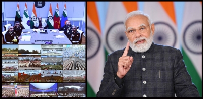  Pm Modi Addresses 1st Batch Of Agniveers, Calls Them Pioneers Of Scheme-TeluguStop.com