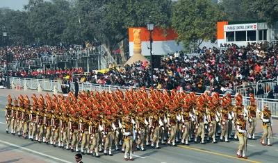  R-day: Over 6,000 Policemen Deployed In New Delhi District-TeluguStop.com