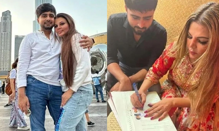  Rakhi Sawant Married Beau Adil Khan Durrani Photos Viral Details, Rakhi Sawant,-TeluguStop.com