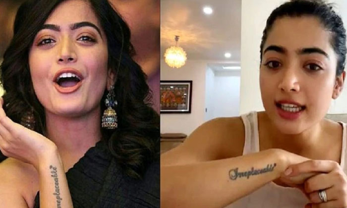 Rashmika Mandanna With Beautiful Smile  Meaningful tattoos for women  Samantha pics Most beautiful indian actress