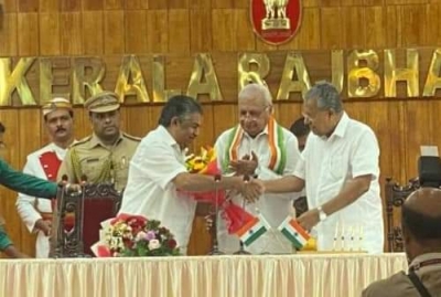  Saji Cherian Sworn In Again As Kerala Minister, Bjp Says He Will Have To Quit Ag-TeluguStop.com