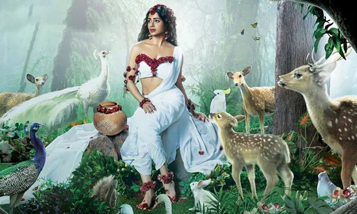  Samantha Shakuntalam Movie Promotions , Dil Raju, Gunashekhar,samantha, Samantha-TeluguStop.com