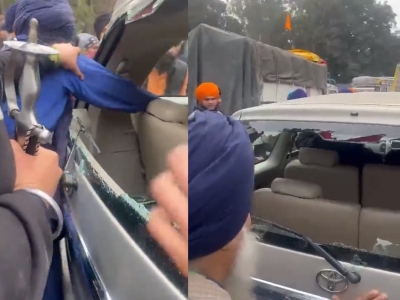 Sgpc Chief Escapes Unhurt As Vehicle Attacked Sgpc Chief Escapes Unhurt As Vehicle Attacked-TeluguStop.com