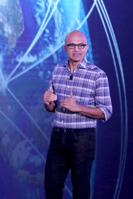  The Age Of Ai Is Upon Us And Microsoft Is Powering It: Satya Nadella-TeluguStop.com