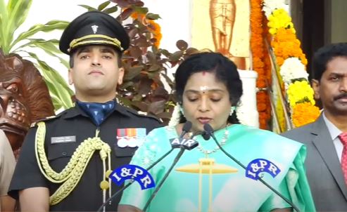  Governor Tamilisai's Key Remarks At Puducherry Republic Day Celebrations-TeluguStop.com