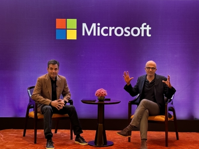  We Want To Push India's $1 Trillion Digital Economy Dream: Satya Nadella-TeluguStop.com