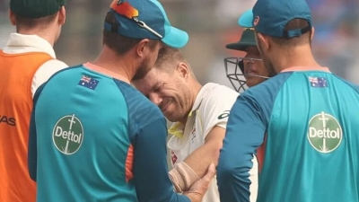  2nd Test, Day 2: David Warner Ruled Out Due To Concussion, Matthew Renshaw Named-TeluguStop.com