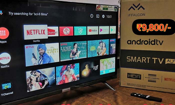  Flipkart Bumper.. Android Smart Tv For Rs.9499 ,flipkart, Hotstar, Netflix, Amaz-TeluguStop.com