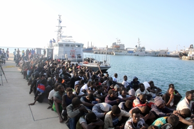  86 Illegal Immigrants Rescued By Tunisian Coast Guards-TeluguStop.com