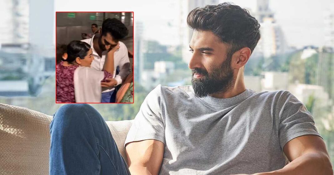  Aditya Roy Kapur’s Uncomfortable Encounter: Fan’s Forceful Kiss Goes-TeluguStop.com