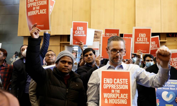  Americans Who Are Upset About Caste Discrimination Made A Law Together, Caste Di-TeluguStop.com