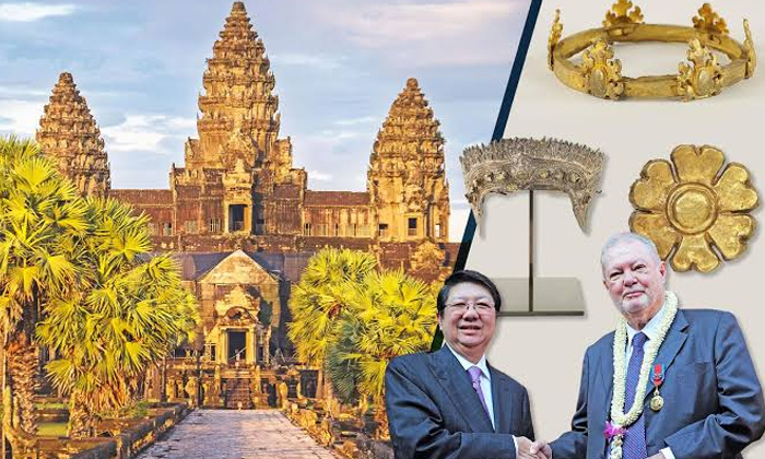  Do You Know Who Took Cambodia's Ancient Gold Jewelery To Britain, Britain, Stole-TeluguStop.com