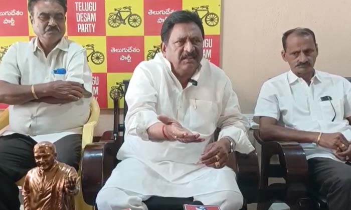  Former Minister Chinarajappa Fire On Kakinada City Mla Dwarampudi Chandrasekhar-TeluguStop.com