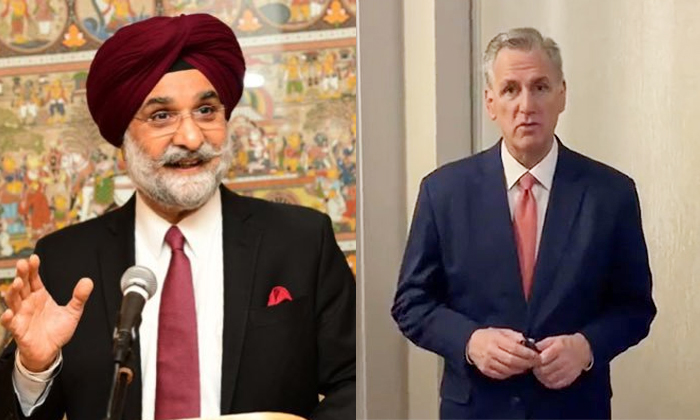  House Speaker Mccarthy Re-conveys His Support For Stronger Indo America Ties Det-TeluguStop.com