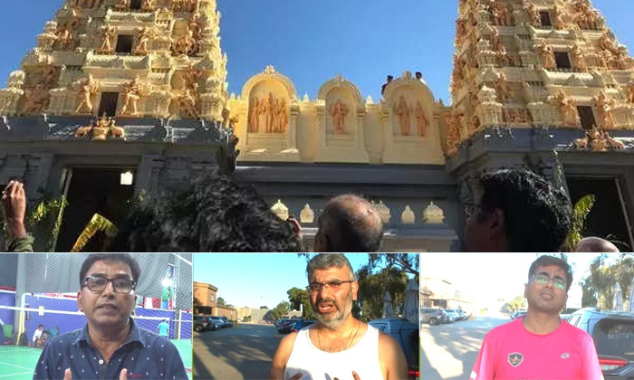  Indian Community In Australia Demand Strict Actions Against Vandalisation Of Hin-TeluguStop.com