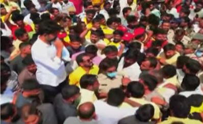  Tension In Sansireddypalle Of Chittoor District.. Tension..!-TeluguStop.com