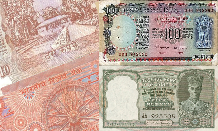 Telugu Currency Notes, Indiacurrency, George, Mahatma Gandhi, Prime Modi-General