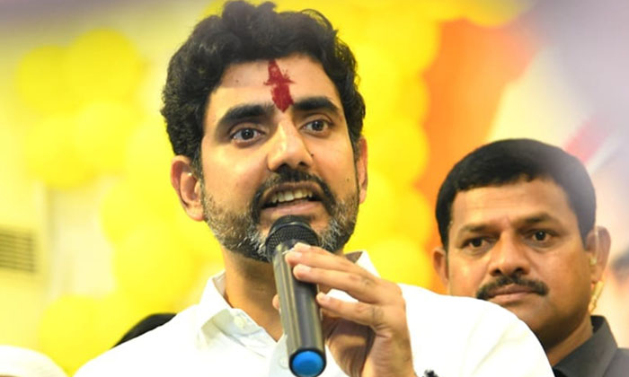  Like Stoning The Working People.?:  Nara Lokesh Comments  , Nara Lokesh  , Ysrcp-TeluguStop.com