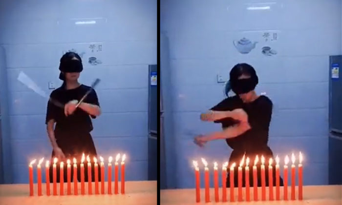  A Young Girl Impressed With Her Eye-catching Performance In Martial Arts Video V-TeluguStop.com