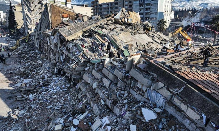  Once Again Turkey Earthquake In Syria Areas , Turkey, Earthquake , Syria , Euro-TeluguStop.com