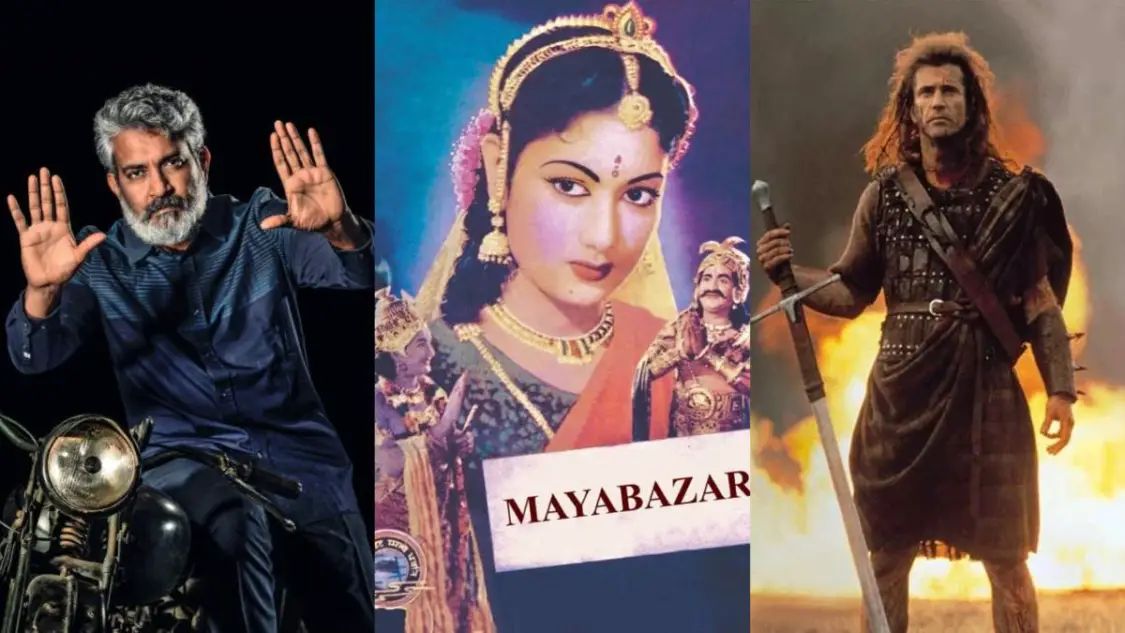  Ss Rajamouli Reveals Inspirations Behind Rrr Are Mayabazar And Braveheart!-TeluguStop.com