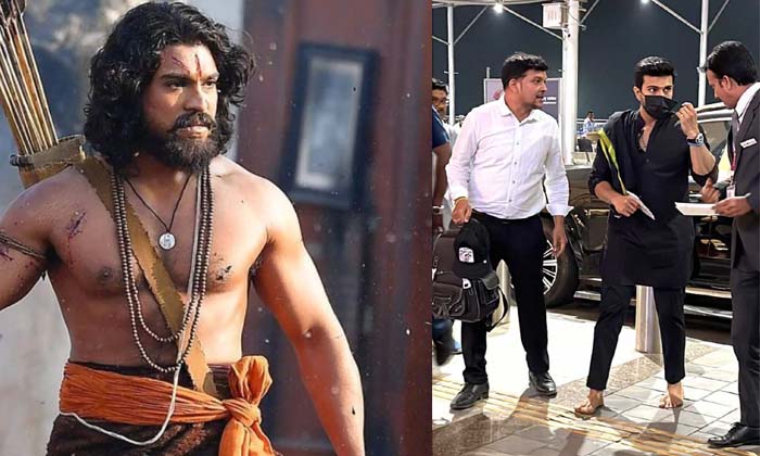 Ram Charan Flies To The Us Ahead Of The Oscars Event, Rrr, Oscar Event, Ram Char Ram Charan Flies To The Us Ahead Of The Oscars Event, Rrr, Oscar Event, Ram Char-TeluguStop.com