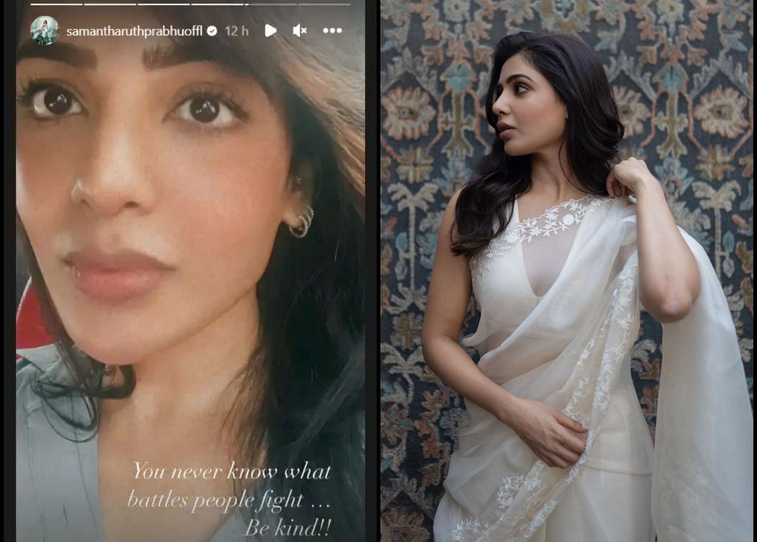 Samantha Shares A Message Of Kindness With Fans! Samantha Shares A Message Of Kindness With Fans!-TeluguStop.com