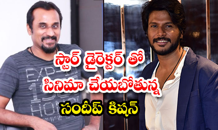  Sandeep Kishan Is Going To Do A Movie With Star Director Sundeep Kishan , Dev-TeluguStop.com