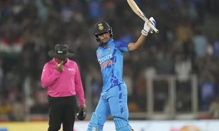  Shubman Gill's Record In The Third T20 Match Against New Zealand , Shubman Gill-TeluguStop.com