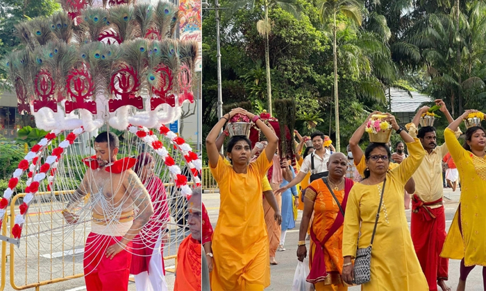 Telugu Hindu Festival, Lord Murugan, Singapore, Srisrinivas, Tamilians, Thaipusa