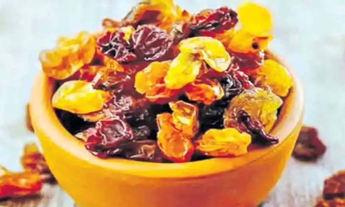  When And How To Eat Raisins Do You Know That The Problem Of Anemia Will Go Away-TeluguStop.com