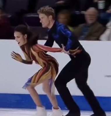  American Duo Chock-bates Win Ice Dance At Four Continents-TeluguStop.com