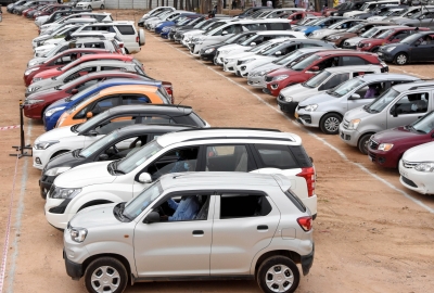  Automobile Exports Record Growth Of 35.9% From 2020-21 To 2021-22-TeluguStop.com