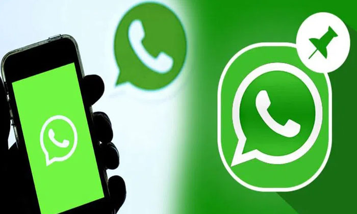  Another Super Feature In Whatsapp  Pin Messages Now Easily,  Whatsapp, Chat, Pin-TeluguStop.com