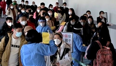  China Imposes Mandatory Covid Tests For Arrivals From S.korea-TeluguStop.com