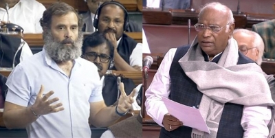  Cong Furious Over Expunging Of Speech Parts Of Rahul, Kharge-TeluguStop.com