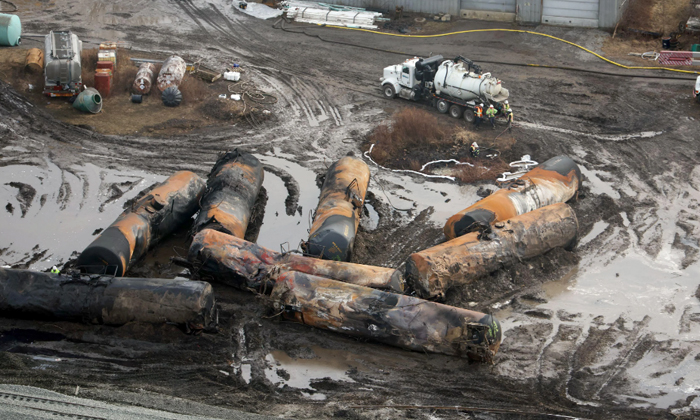 Telugu America, Chemicals, Gas Leaked, Goods Train, Norfolksouthern, Ohio, Penns