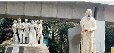  Head Found Of Tagore Sculpture That ‘disappeared’ From Dhaka Univers-TeluguStop.com