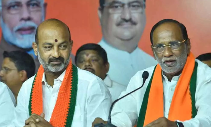 Telugu Bandi Sanjay, Etela Rajendar, Hujurabad Mla, Laxman, Telangana, Vijayasan