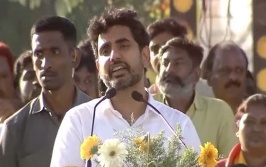  Tension In Nara Lokesh 'yuvagalam' Padayatra-TeluguStop.com