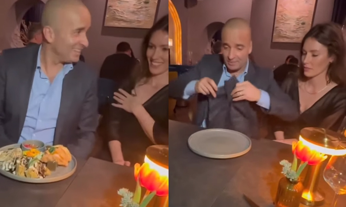  Man Did Magic At Restaurant Filled Empty Plate With Food Items Details, Food, Ma-TeluguStop.com