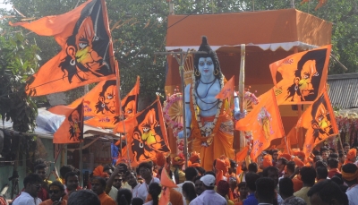  Massive Celebrations In Ayodhya For Ram Navmi-TeluguStop.com