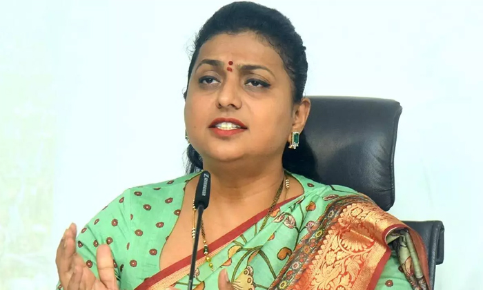  Minister Roja Shocking Comments On Tdp Party, Minister Roja, Shocking Comments ,-TeluguStop.com