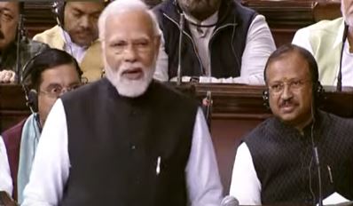  Prime Minister Modi Fires On Congress On The Platform Of Rajya Sabha-TeluguStop.com
