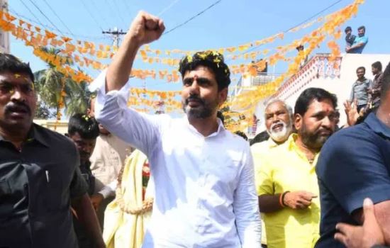  Excitement Over The Continuation Of The Nara Lokesh Padayatra-TeluguStop.com