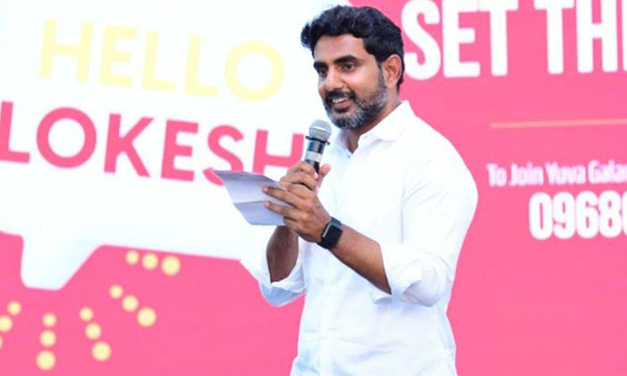  Lokesh Sensational Comments Goes Viral In Social Media Details Here , Nara Lokes-TeluguStop.com