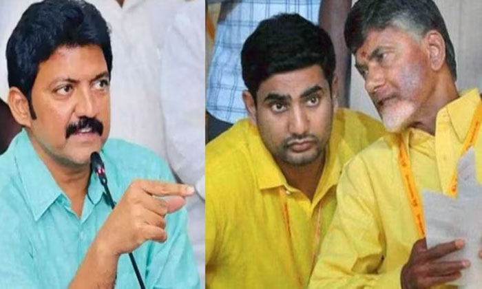  Vallabhaneni Vamsi Serious Comments On Nara Lokesh And Chandra Babu Naidu, Val-TeluguStop.com