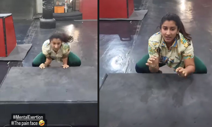  Netizens Comments On Anchor Vishnu Priya Workouts Exercises Viral Details, Vishn-TeluguStop.com