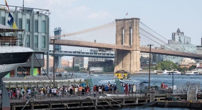  New York's Seaport Welcomes Spring With Holi-TeluguStop.com